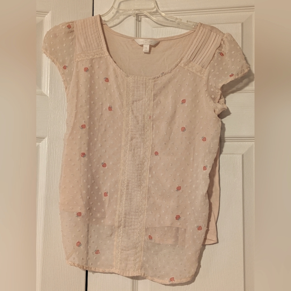 Lauren Conrad Pink Blouse